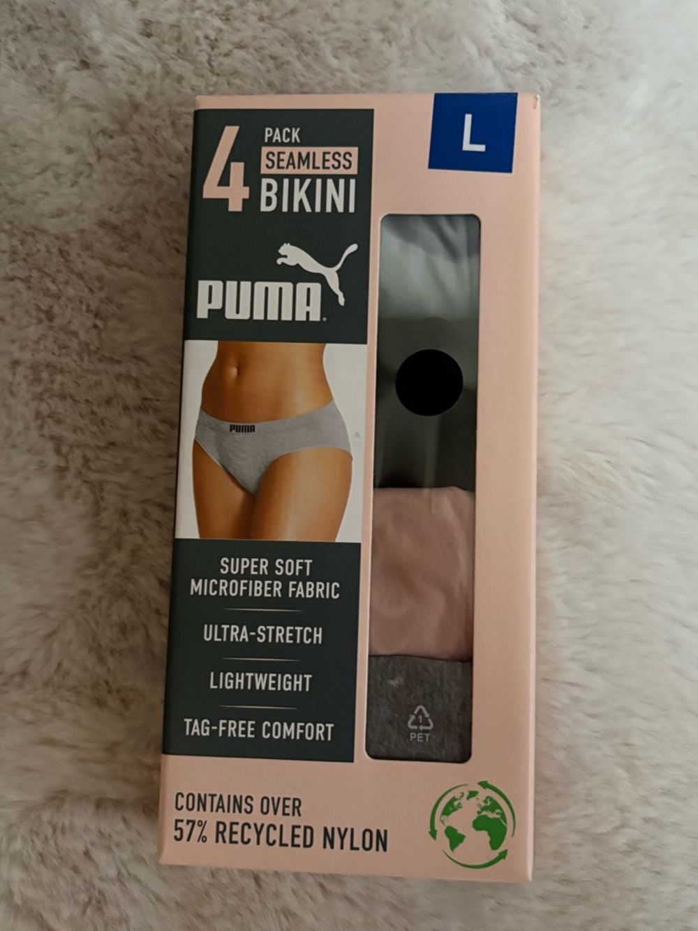 Puma Women’s Bikini 4 Pack